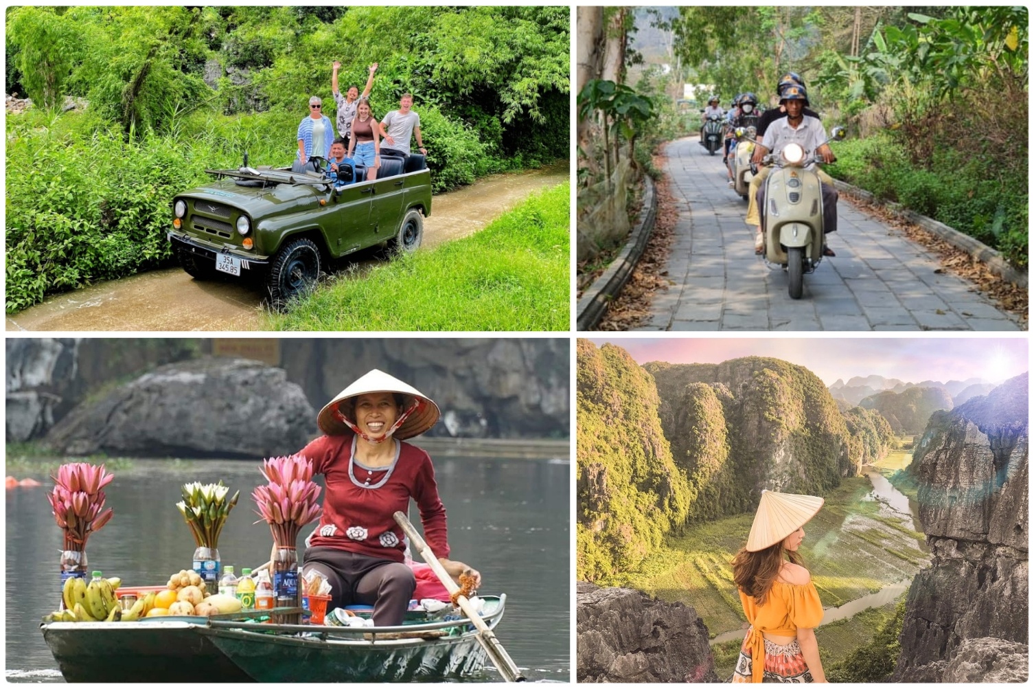Luxury Ninh Binh Small Group Tour from Hanoi | Mua Cave, Boat & Bicycle Tours